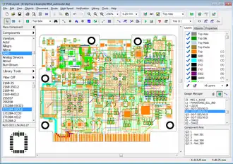 Скриншот программы DipTrace