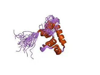 Solution structure of sigma70 region 4 from Thermotoga maritima