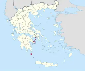 Острова на карте