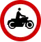 Zakaz wjazdu motocykli
