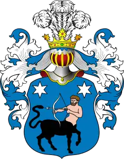 Герб Галаганов Гипоцентавр изм.