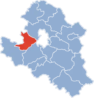 Гмина Подегродзе на карте