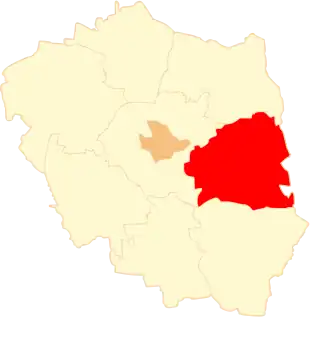 Пшикона на карте