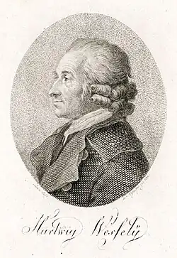 Хартвиг Уессли. 1791. Резец на меди