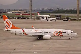 Boeing 737-8EH авиакомпании Gol Transportes Aéreos, идентичный разбившемуся