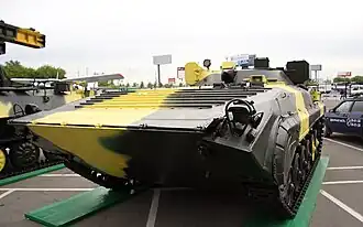 Подвижный разведывательный пункт ПРП-4М на выставке «ВТТВ-Омск’99»