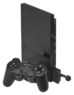 Slimline model PS2 console