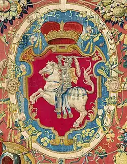 Гобелен из Собрания произведений искусства[англ.] Королевского замка в Вавеле[англ.]* (Краков)