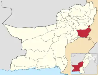 Дера-Бугти на карте