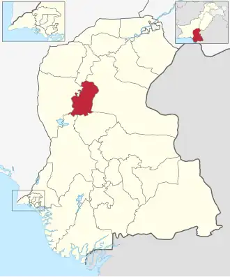 Наушахро-Ферозе на карте