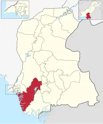 Татта на карте