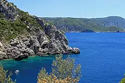 Побережье в Палеокастрице