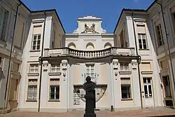 Палаццо Альфьери. Асти, Пьемонт. Дворовый фасад. 1736