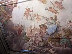 Росписи свода Большого салона. Атаназио Бимбаччи