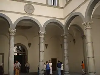 Внутренний дворик (корителе) палаццо