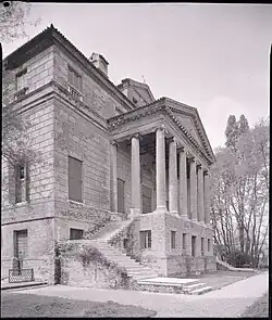 Вилла Фоскари. Фотография П. Монти. 1966