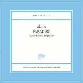 Обложка альбома Мины «Paradiso (Lucio Battisti Songbook)» (2018)