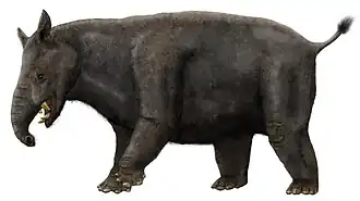 Реконструкция Parastrapotherium sp.