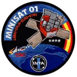 эмблема миссии Minisat 1
