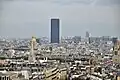 Башня Монпарнас, видимая из Триумфальной арки