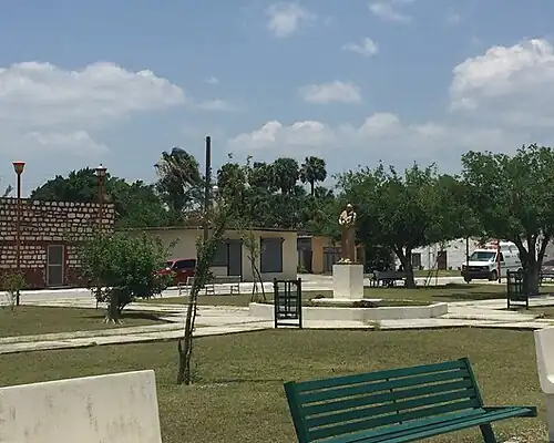 Центральный парк в Сантандер-Хименесе