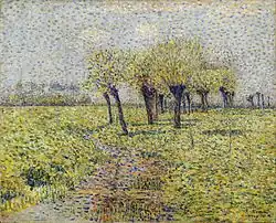 Ивы у ручья.