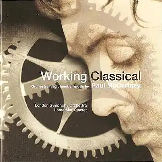 Обложка альбома Пола Маккартни «Working Classical» (1999)