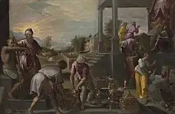 Бронзовый век. Между 1580 и 1596. Дерево, масло. Частное собрание