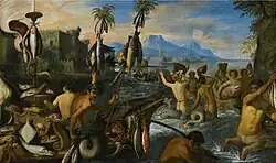 Аллегория воды. Между 1580 и 1596. Холст, масло. Частное собрание