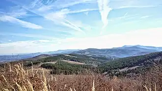 Панорама в окрестностях города Павел-Баня