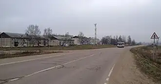 Вид на деревню с запада