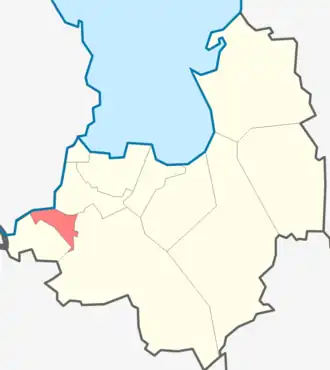 Павловское городское поселение на карте