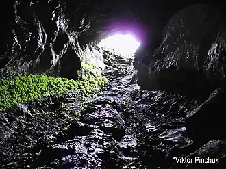 Пещера Пеапеа, вход