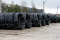 Склад КаТЗ труба ПЭ100 110 мм