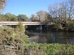 Мост через Пехорку на автомобильной дороге регионального значения А102, возле дер. Пехорка