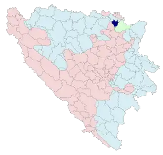 Община Пелагичево на карте