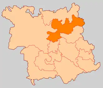 Пеньское сельское поселение на карте