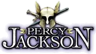 Британский логотип цикла Перси Джексон и Олимпийцы