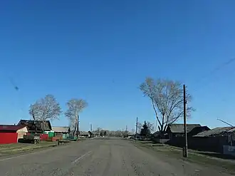 Центр села (улица Советская)