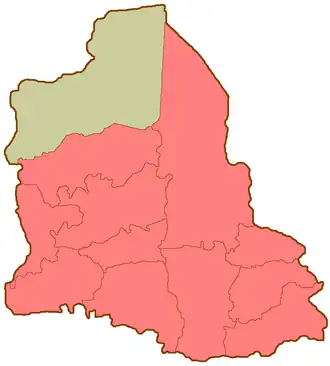 Чердынский уезд на карте