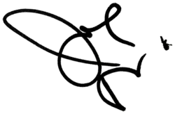 Изображение автографа