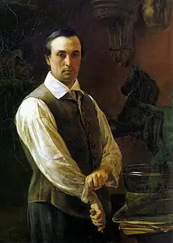 Ф. А. Горецкий. Портрет барона П. К. Клодта. 1850