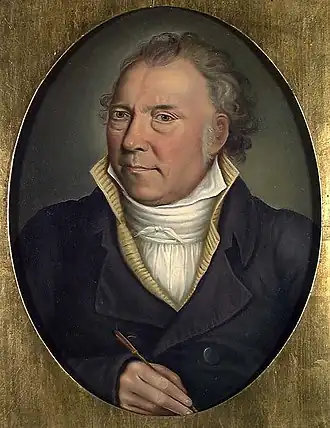 Автопортрет Фредерика Петерсена(1815—1820)