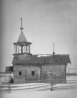 Утраченная часовня введения во храм Богородицы в 1944 году