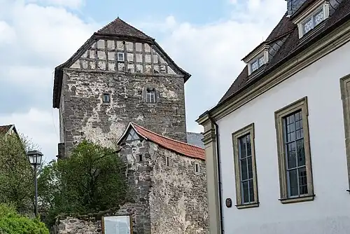 Вид зданий южного замка