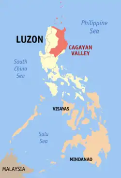 Долина Кагаян на карте