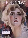 На первой обложке журнала Photoplay за апрель 1921 г.