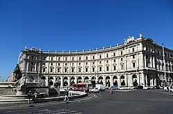 «Экседра» на Пьяцца делла Република. 1888—1898. Рим