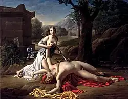 Пирам и Фисба. Музей истории и искусств Мелёна.