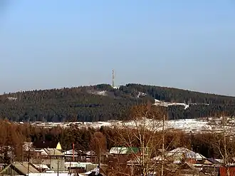 Вид на Пильную из Первоуральска
